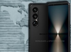 A nemrég kiszivárgott Xperia 1 VII renderekből kiderül, hogy a Sony ragaszkodik a sorozat megszokott dizájnjához. (Kép forrása: OnLeaks/XpertPick/Unsplash - szerk.)