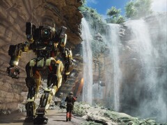 A Titanfall 2 (képünkön) 2016-ban jelent meg, és egy olyan kampányt mutatott be, amely az ember és a gép közötti kapcsolatra összpontosított. (Kép forrása: Steam)