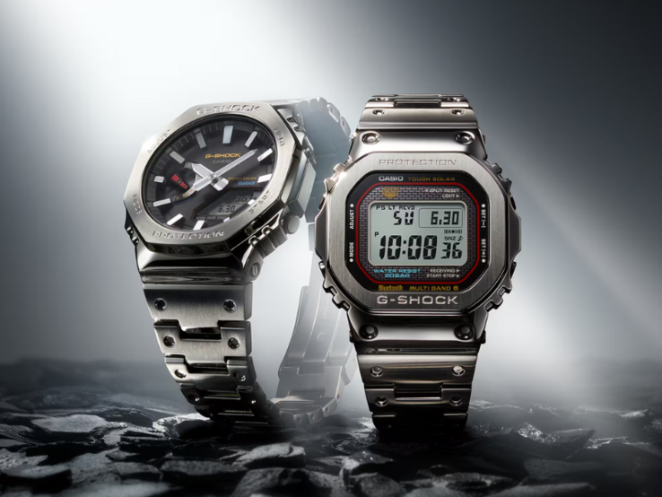 A Casio GM-B2100SD-1C (balra) és a GMW-B5000D-1C (jobbra). (Kép forrása: Casio)