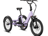 A Lectric XP Trike2 750 840 Wh-s akkumulátorral rendelkezik, és akár 70 mérföld (112 km) hatótávolságot kínál egyetlen feltöltéssel (Kép forrása: Lectric)