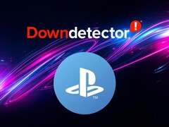 A PlayStation Network szimbólum a Down Detector logó alatt látható