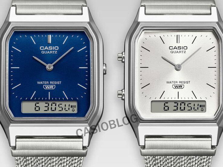 A Casio AQ-230EM-2A és AQ-230EM-7A. (Kép forrása: Casioblog)