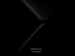 A Flip 1S úgy néz ki, hogy az Ayaneo második windowsos játékkéziszámítógépes kiadása lesz az idén. (Kép forrása: Ayaneo)