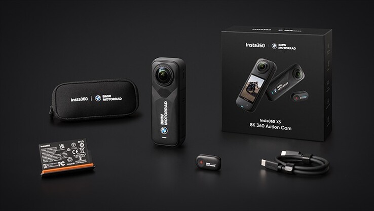 Insta360 X5 BMW Edition csomag (Forrás: Insta360)