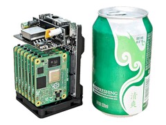 A NanoCluster több számítógépes kártyát köt össze. (Kép forrása: Sipeed)