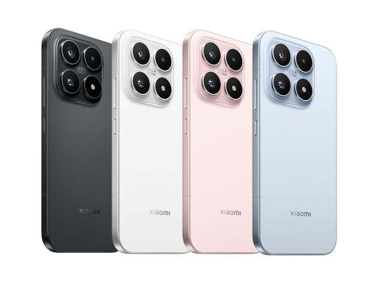A Xiaomi 17 a négy megjelenési színben. (Kép forrása: Xiaomi)