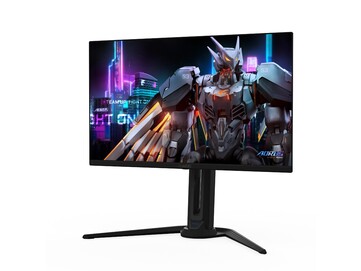 A Gigabyte Aorus FO27QP 500 Hz-es QD-OLED monitor. (Kép forrása: Gigabyte)