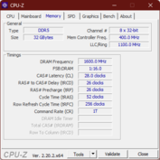 CPU-Z Memória