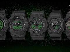Casio G-Shock Black & Electro Green órák