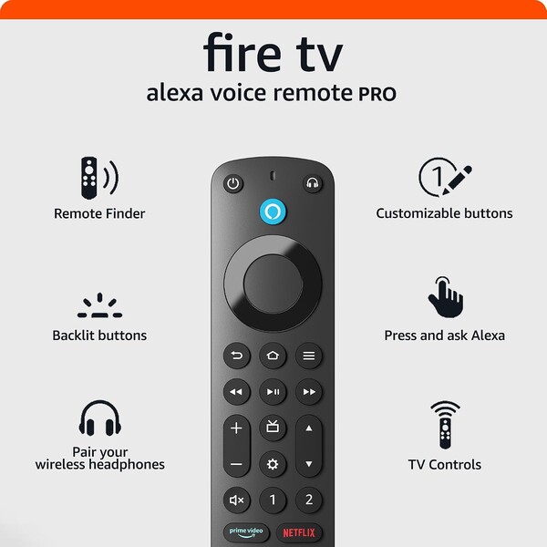 A hamarosan megjelenő Fire TV Remote Plus váltja fel a Fire TV Alexa Voice Remote-ot (a képen).