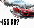 Egy forza wallapaper a szöveggel >150 GB?