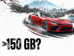 Egy forza wallapaper a szöveggel >150 GB?