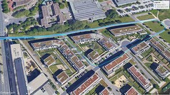 GNSS-tesztvezetés: város