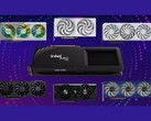 Az Intel Arc B580 (a képen látható) kártyák 12 GB GDDR6 memóriával rendelkeznek. (Kép forrása: Intel)