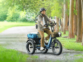 A Puckipuppy Rottweiler e-trike teljes felfüggesztési rendszerrel rendelkezik (Kép forrása: Puckipuppy)