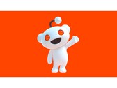 A Reddit kabalafigurájának, Snoo-nak a promóciós képe egy egyszerű piros háttér előtt. (Kép forrása: Reddit)