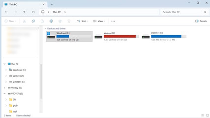 A két Ventoy válaszfal