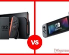 Nintendo Switch 2 vs. Switch 1 (Kép forrása: Nintendo)