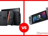 Nintendo Switch 2 vs. Switch 1 (Kép forrása: Nintendo)