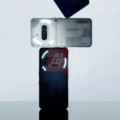 Nothing Phone (3a) design (kép forrása: Android Headlines)