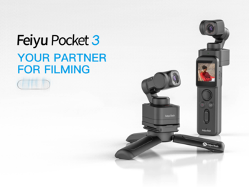 A Feiyu Pocket 3 levehető kamerával rendelkezik, amely mágnesesen rögzíthető a fémfelületekre.