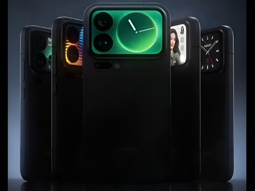 A Xiaomi 17 Pro és 17 Pro Max hátlapi kijelzőjén olyan funkciókat láthatunk majd, mint a különböző óralapok. (Kép forrása: Xiaomi on Weibo)