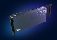 Intel GPU D270 — következtetési munkaterhelésekhez tervezett AI-gyorsító.