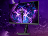 Az Agon Pro AGP277QKM ára Kínában körülbelül 486 dollár. A képen: egy szerkesztett promóciós kép, amely a gamer monitor elölnézetét mutatja.