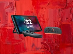 Switch 2 konzol és Joy-Con 2 kontrollerek láthatók