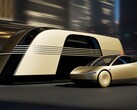 A Tesla Robovan és a Cybercab (Kép forrása: Tesla)