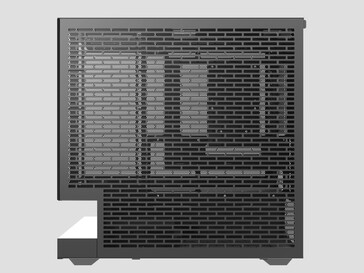 A Floatron F1 mATX tok oldalnézetből. (Kép forrása: darkFlash)