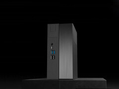 Nem világos, hogy a DeskSlim X600 mikor kerül forgalomba. A képen: a DeskMini X600 szerkesztett promóciós képe (Kép forrása: ASRock)