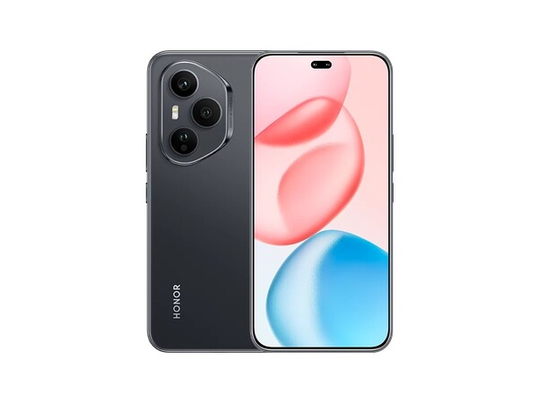 Honor 400 Pro éjfekete színben. (Kép forrása: Honor)