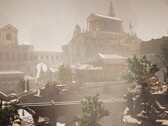 Egy épületet ábrázoló kép a The Forgotten Cityben.