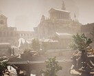 Egy épületet ábrázoló kép a The Forgotten Cityben.