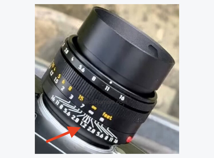 A Leica várhatóan hamarosan piacra dobja első 35 mm-es Noctilux objektívjét. (Kép forrása: LeicaRumors)