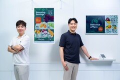 A Samsung Color E-Paper kifejlesztésének két központi alakja (Kép forrása: Samsung)