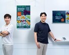 A Samsung Color E-Paper kifejlesztésének két központi alakja (Kép forrása: Samsung)