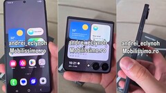 Egy működő Galaxy Z Flip 7 megjelenik egy kiszivárgott gyakorlati videóban, amelyet meglehetősen gyorsan töröltek (Kép forrása: @andrei_eclynoh)
