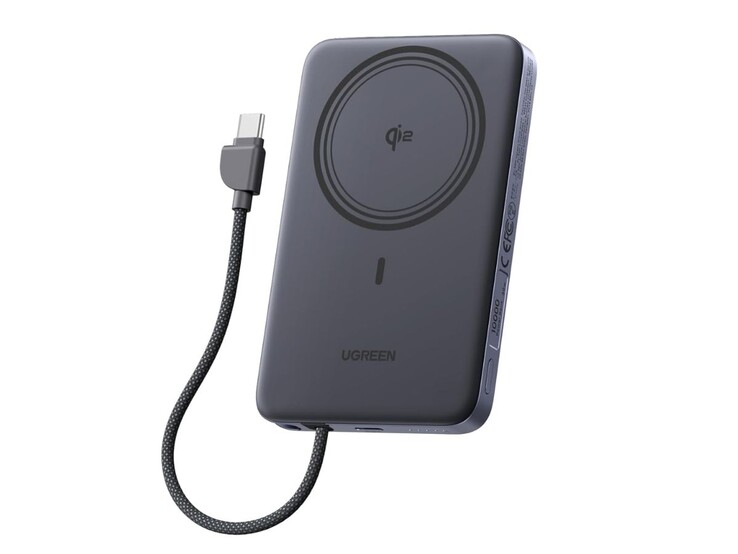 Az Ugreen MagFlow Air Qi2 Ultra-Slim mágneses power bank