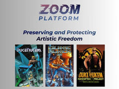 Zoom Platform banner a Duke Nukem játékokkal (Kép forrása: Zoom Platform szerkesztéssel)