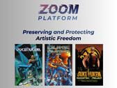 Zoom Platform banner a Duke Nukem játékokkal (Kép forrása: Zoom Platform szerkesztéssel)