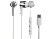 Az Audio-Technica ATH-CKD30C USB-C fülhallgató kiváló minőségű DAC-kal és négyféle méretű fülhegyekkel rendelkezik.