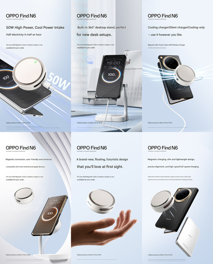 A 2. generációs 50W-os Oppo mágneses vezeték nélküli töltő és hűtő legfontosabb jellemzői (gépi fordítás)