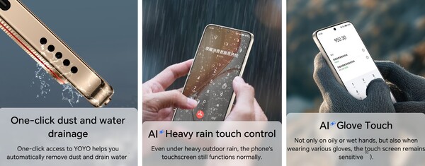 A Honor X70 Refresh Edition tele van funkciókkal, köztük kesztyű üzemmóddal.