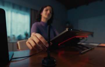 Huion Kamvas 22 Gen 3 környezeti világítás