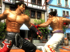 Jin Kazama és Kazuya Mishima a Tekken Tag Tournament 2-ben (kép forrása: Fighters Generation)