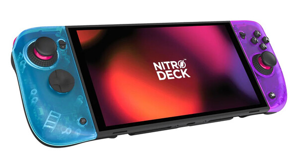A Nitro Deck 2 LRG Fusion Limited Edition áttetsző héjjal rendelkezik, bár különböző színekben. (Kép forrása: Limited Run Games)