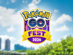 A Pokémon GO Fest 2026 hivatalos promóciós illusztrációja.