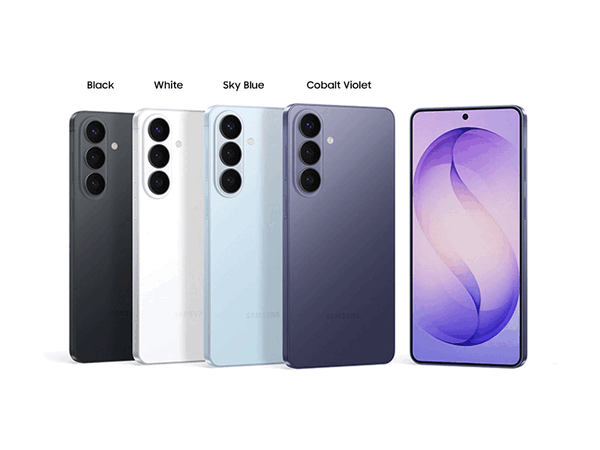 A Galaxy S26 hat színben kapható, amelyek közül négyet minden kiskereskedő forgalmaz.